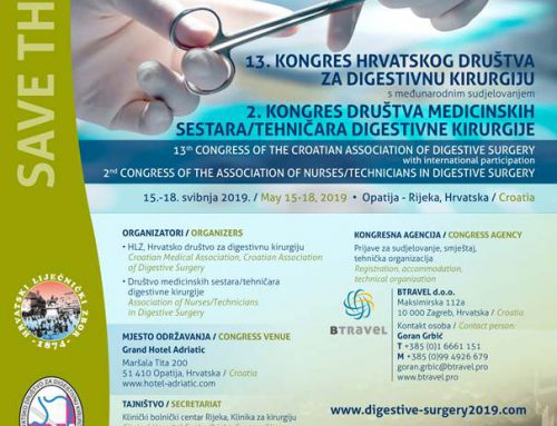 13. Kongres Hrvatskog društva za digestivnu kirurgiju s međunarodnim sudjelovanjem